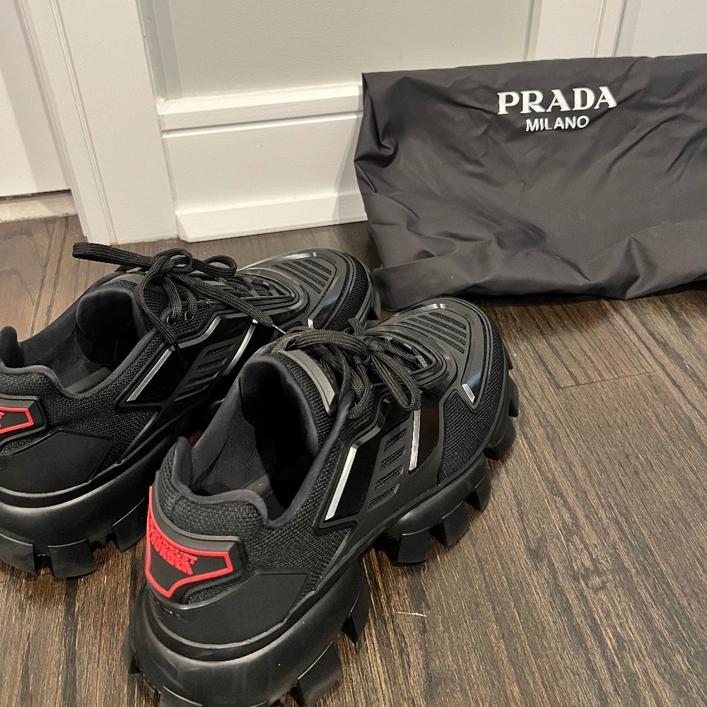 AUTHENTIC Prada Cloudbust Thunder Technical Fabric sneakers